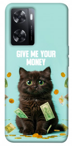 Чехол Money cat для Oppo A57s