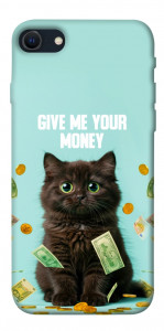 Чохол Money cat для iPhone SE (2022)