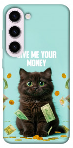 Чехол Money cat для Galaxy S23+