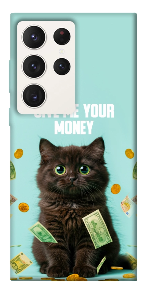 Чехол Money cat для Galaxy S23 Ultra