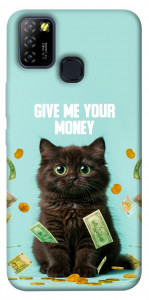 Чехол Money cat для Infinix Hot 10 Lite