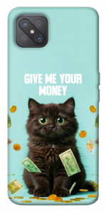 Чехол Money cat для Oppo A92s