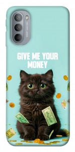 Чехол Money cat для Motorola Moto G31