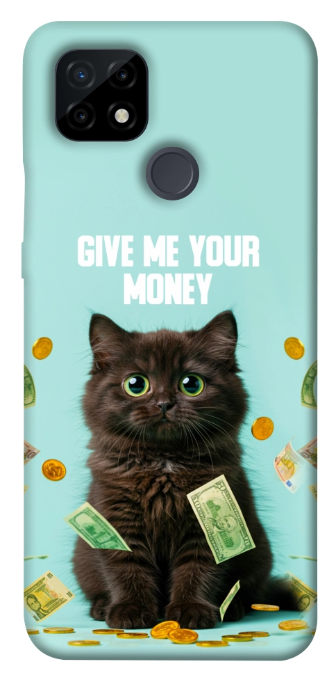 Чехол Money cat для Realme C21