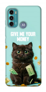 Чохол Money cat для Motorola Moto G60