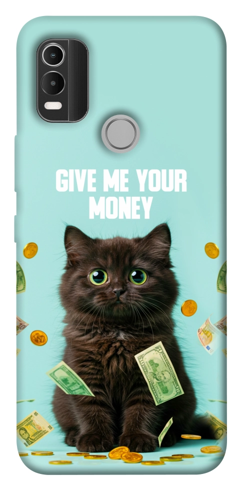 Чохол Money cat для Nokia C21 Plus