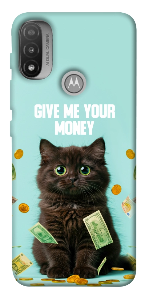 Чохол Money cat для Motorola Moto E20