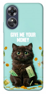 Чехол Money cat для Oppo A17