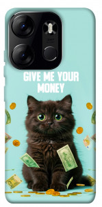 Чохол Money cat для Tecno Spark Go 2023