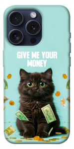 Чохол Money cat для iPhone 15 Pro