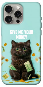 Чохол Money cat для iPhone 15 Pro Max