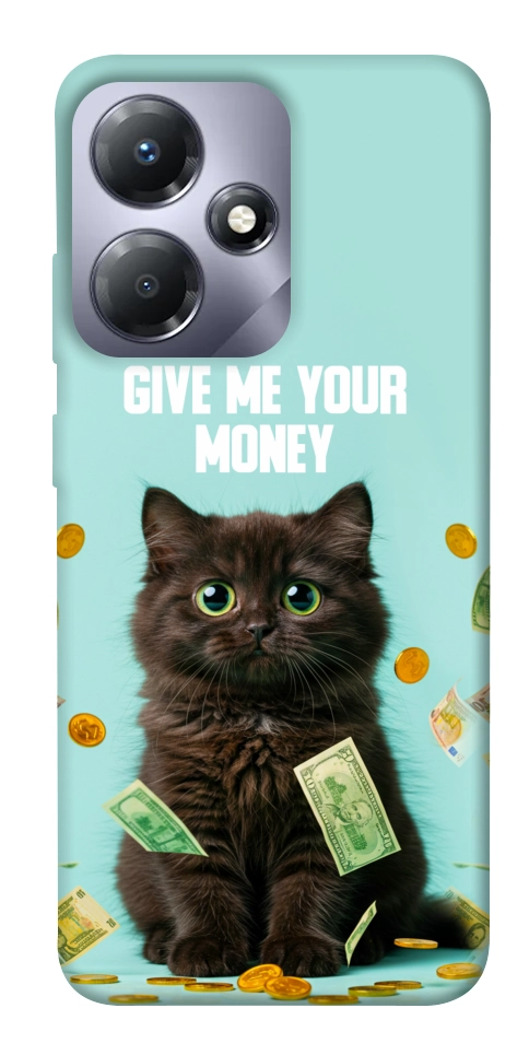 Чохол Money cat для Infinix Hot 30i
