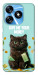 Чохол Money cat для TECNO Spark 10