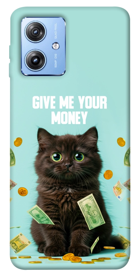 Чохол Money cat для Motorola Moto G84