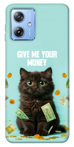 Чохол Money cat для Motorola Moto G84
