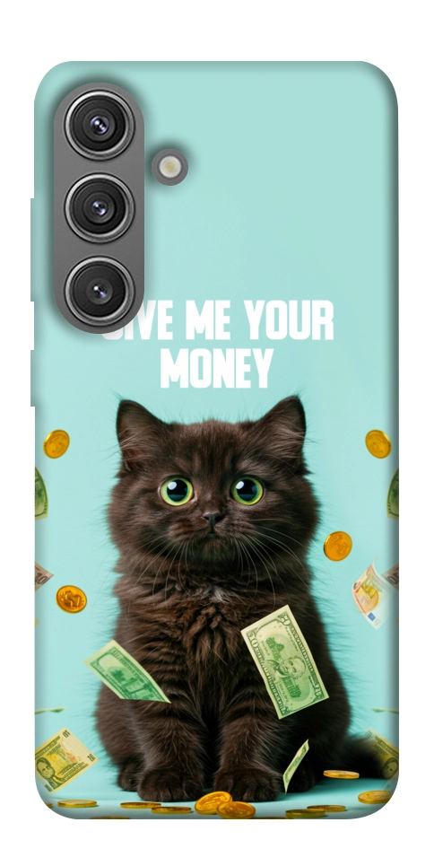 Чехол Money cat для Galaxy S24+