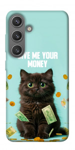 Чохол Money cat для Galaxy S24+