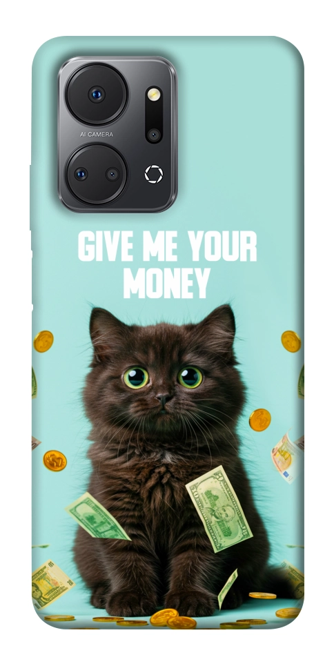 Чехол Money cat для Huawei Honor X7a