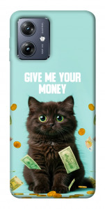 Чохол Money cat для Motorola Moto G54