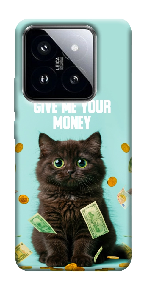 Чехол Money cat для Xiaomi 14 Pro