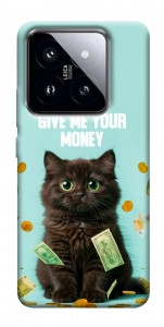 Чехол Money cat для Xiaomi 14 Pro