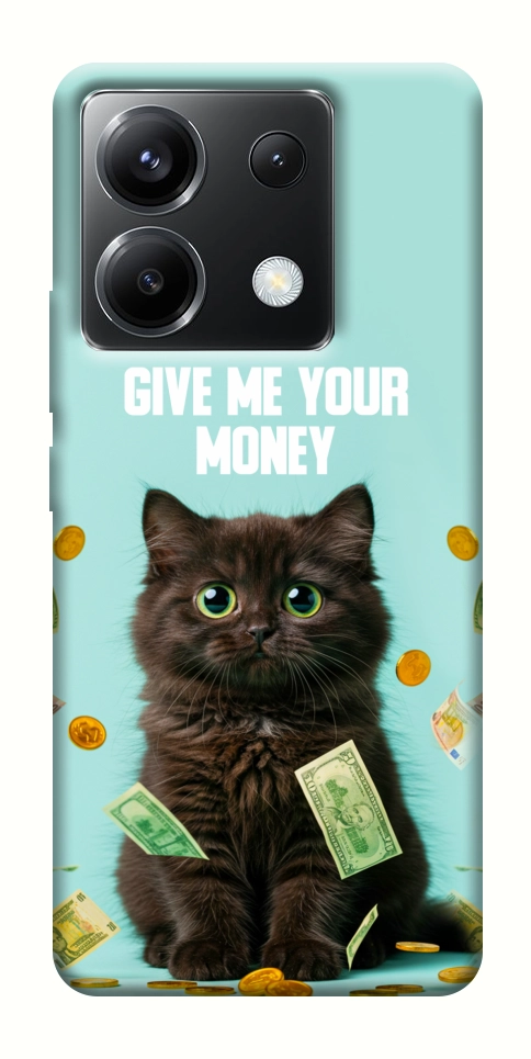 Чохол Money cat для Xiaomi Poco X6