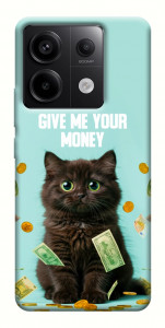 Чохол Money cat для Xiaomi Redmi Note 13 Pro 4G