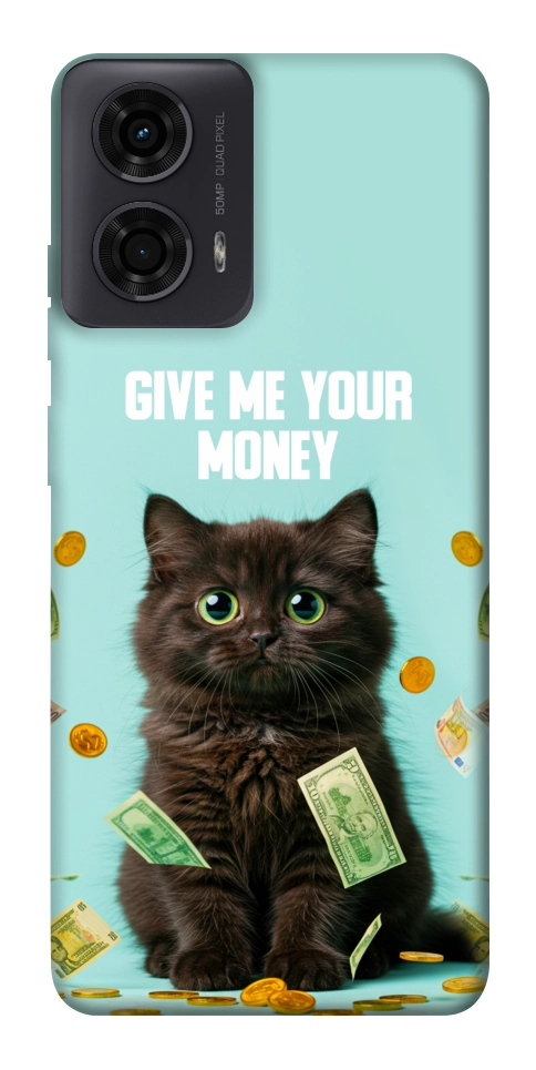 Чехол Money cat для Motorola Moto G24