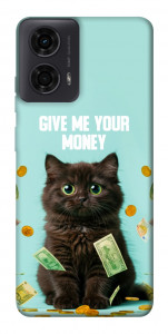 Чехол Money cat для Motorola Moto G24