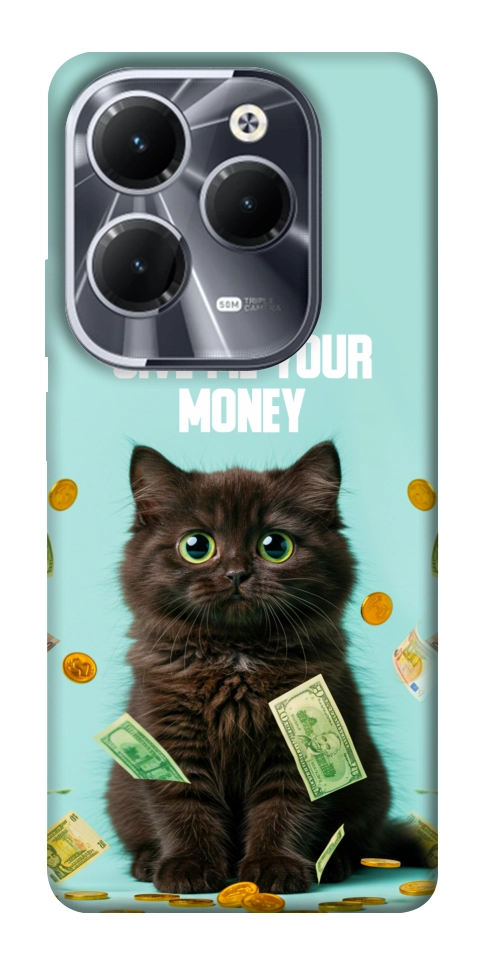 Чохол Money cat для Infinix Hot 40