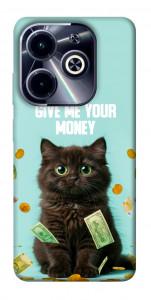 Чохол Money cat для Infinix Hot 40i