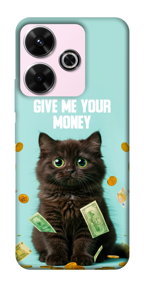 Чехол Money cat для Xiaomi Redmi 13 4G