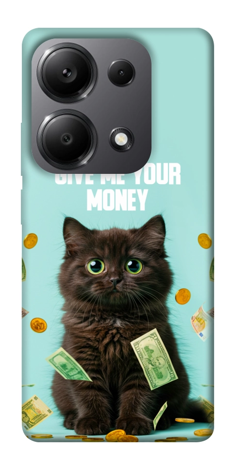 Чехол Money cat для Xiaomi Redmi Note 13 Pro 5G