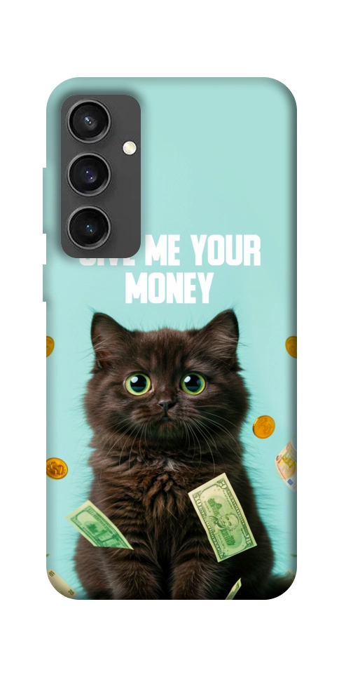 Чехол Money cat для Galaxy S24 FE