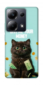 Чехол Money cat для Xiaomi Poco M6 Pro 4G