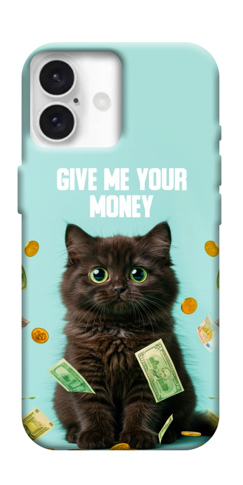 Чехол Money cat для iPhone 16