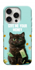 Чехол Money cat для iPhone 16 Pro Max