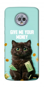 Чохол Money cat для Motorola Moto G6 Plus