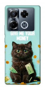 Чохол Money cat для Infinix Note 40 Pro 4G