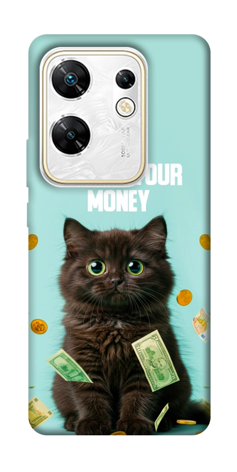 Чохол Money cat для Infinix Zero 30 4G