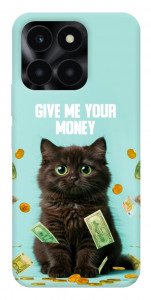 Чехол Money cat для Huawei Honor X6a