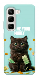 Чехол Money cat для Infinix Hot 50 4G