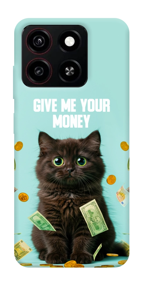 Чехол Money cat для ZTE Blade A35 4G