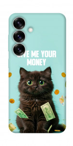 Чехол Money cat для Galaxy S25+