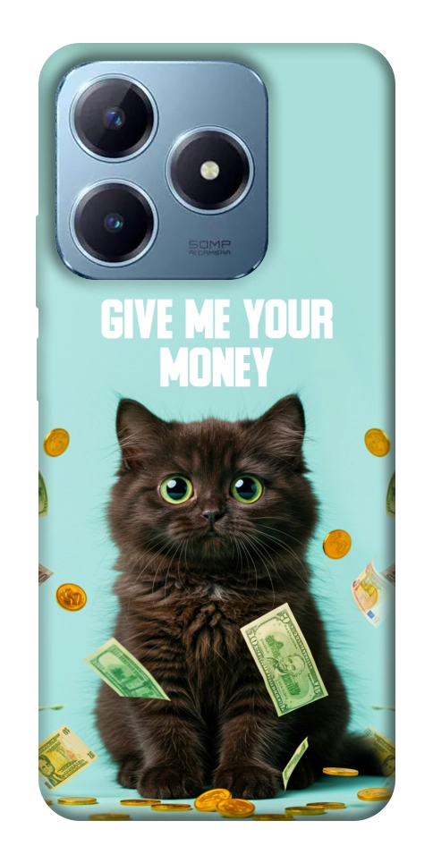 Чехол Money cat для Realme C63 4G