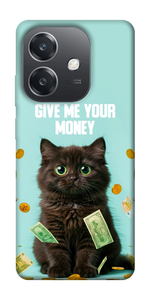 Чехол Money cat для Oppo А3х 4G