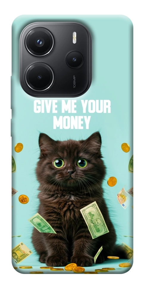 Чехол Money cat для Xiaomi Redmi Note 14 4G (Int. version)
