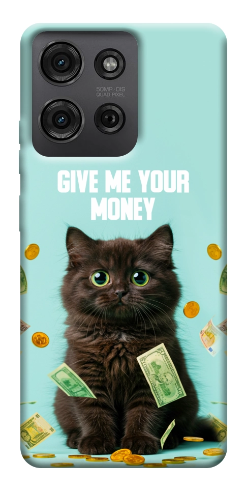 Чохол Money cat для Motorola Moto G75 5G