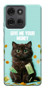 Чохол Money cat для Motorola Moto G75 5G