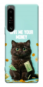 Чохол Money cat для Sony Xperia 1 IV
